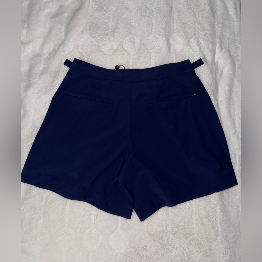Greyson Navy Blue Phoenix Trouser Shorts Womens Size Large NWT Over 50% Off NWT - Picture 11 of 12